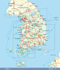 Reisgids Südkorea 6.A 2025