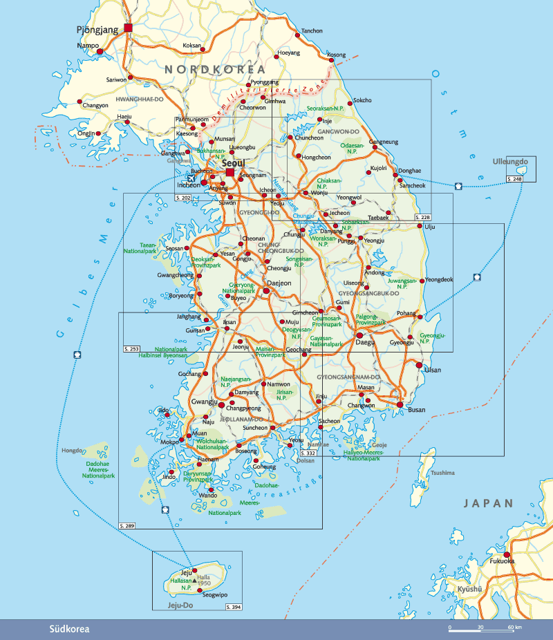 Reisgids Südkorea 6.A 2025