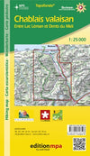 TopoRando Chablais valaisan 1:25.000
