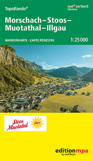Wandelkaart Morschach-Stoos-Muotathal-Illgau 1:25.000