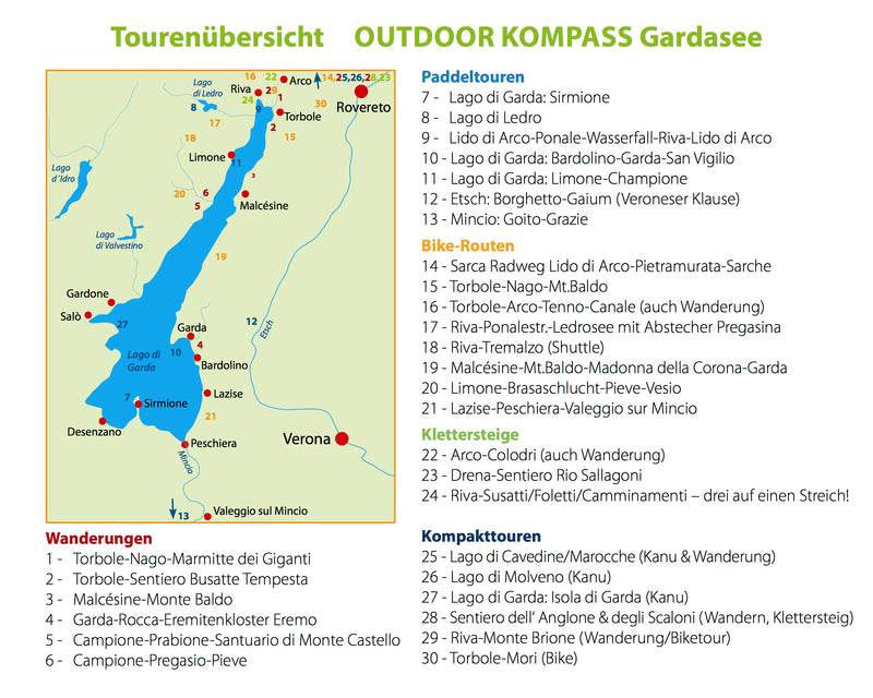 Outdoor Kompass: Gardasee