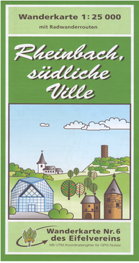 Wandelkaart Rheinbach südliche Ville 1:25.000 (6)