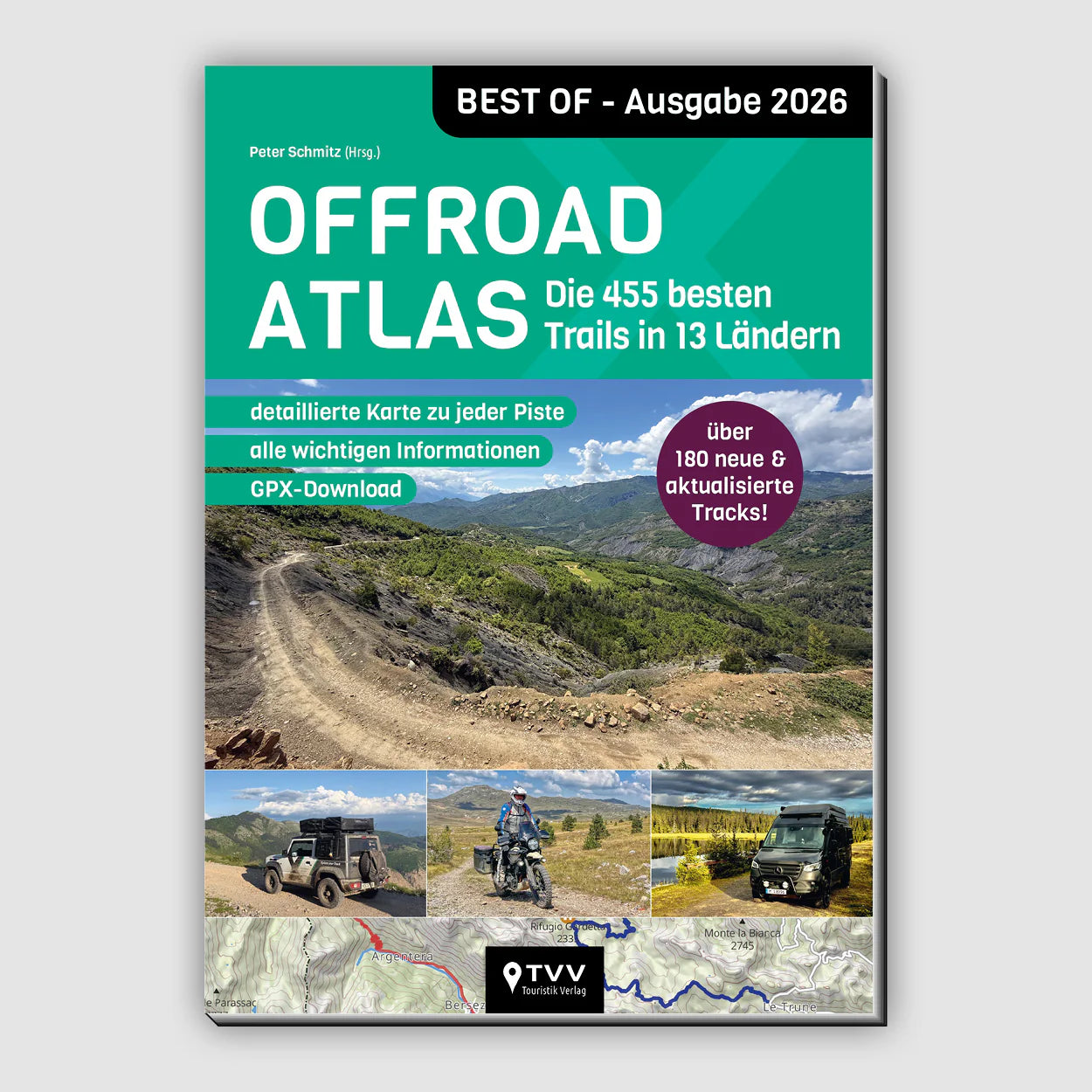 Offroad Atlas - 455 Pisten in 13 Ländern