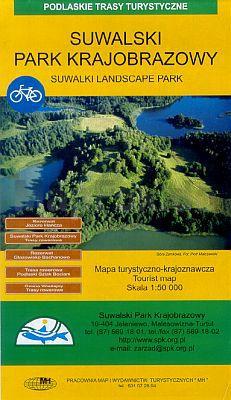 Suwalski Park Tourist Map 1:50,000