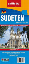 Toeristenkaart Sudeten 1:190.000