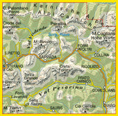 Hiking map Dolomiten Sheet 01 - Sappada- S. Stefano Forni Avoltri (GPS)