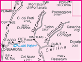 Wandelkaart Dolomiten Blad 021 - Dolomiti Friulane e D'Oltre Piave (GPS)