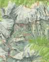 Wandelkaart Dolomiten Blad 029 - Schlern-Rosengarten/Sciliar-Catinaccio-Latemar (GPS) 2017