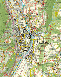 Wandelkaart Dolomiten Blad 030 - Brixen-VillnÃ¶ssertal / Bressanone-Val di Funes (GPS) 2018