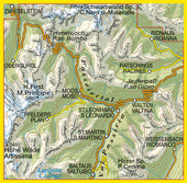 Wandelkaart Dolomiten Blad 039 - Passeiertal / Val Passiria  (GPS)