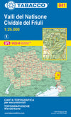 Dolomiten hiking map Sheet 041 - Valli del Natisone / Cividale del Friuli (GPS)