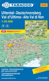 Wandelkaart Dolomiten Blad 042 - Ultental-Val D'Ultimo 1:25.000 (2015)