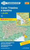 Wandelkaart Blad 047 Carso Triestino e Isontino 1:25.000 (2016)
