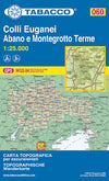 Walking and cycling map Colli Euganei Blad 060 / 1:25,000 (GPS)