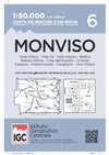 Wandelkaart Blad 6 - Monviso 1:50.000