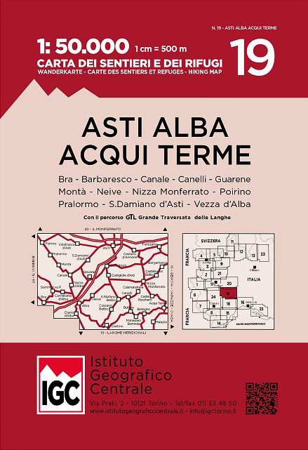 Blad 19 - Asti Alba 1:50.000
