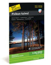 Hiking map Finland: Seitseminen Helvetinjärvi Pirkal taival 1:25,000