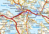 Road map Itä-Suomi/Eastern Finland 1:250,000 (2018)
