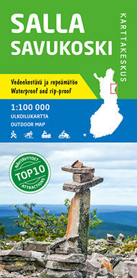 Outdoor Map Salla Savukoski 1:100.000 (2016)