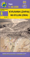 Topo 25 Mt. Ziria-Peloponnese (8.31)