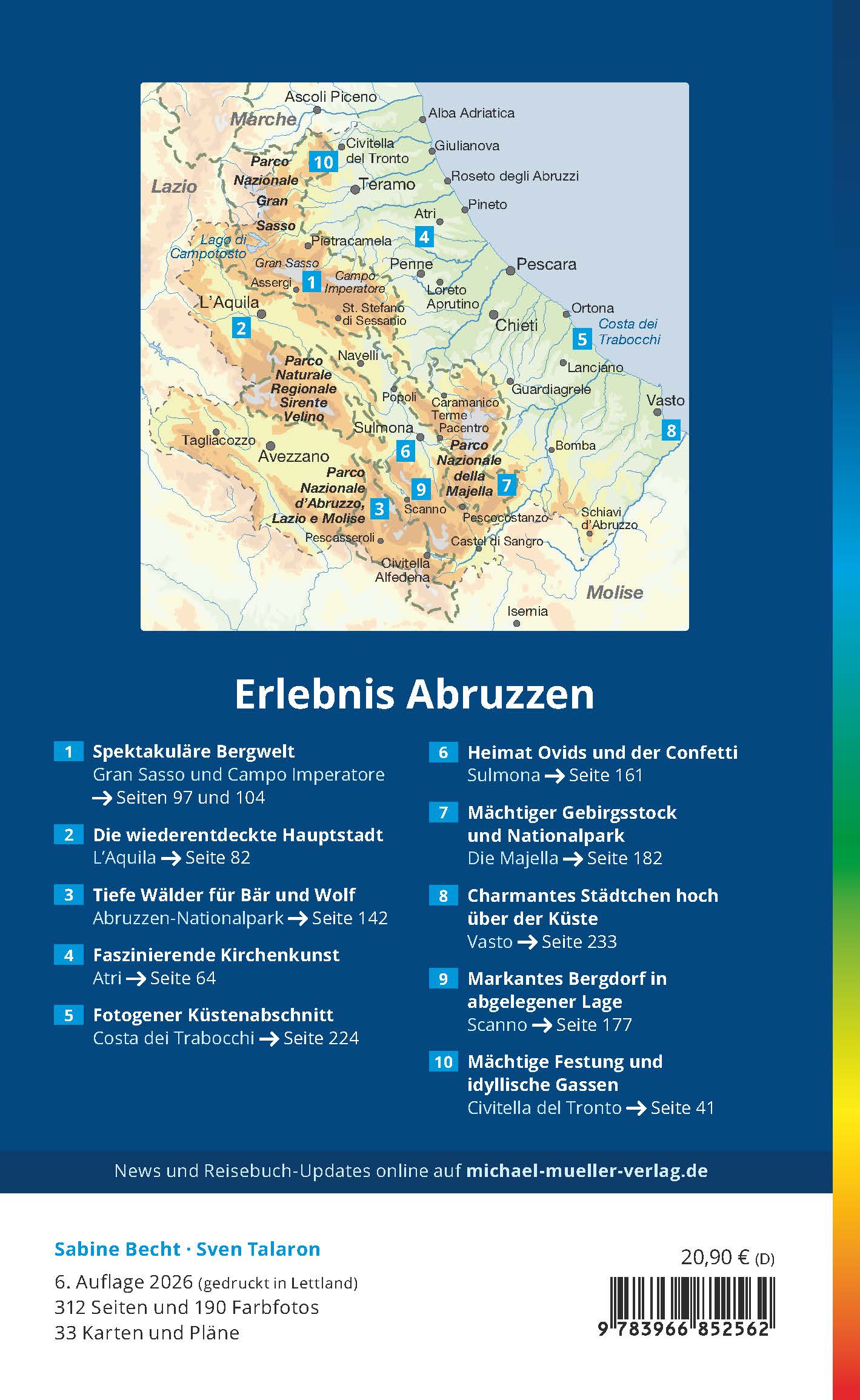 Reisgids Abruzzen 6.A 2026