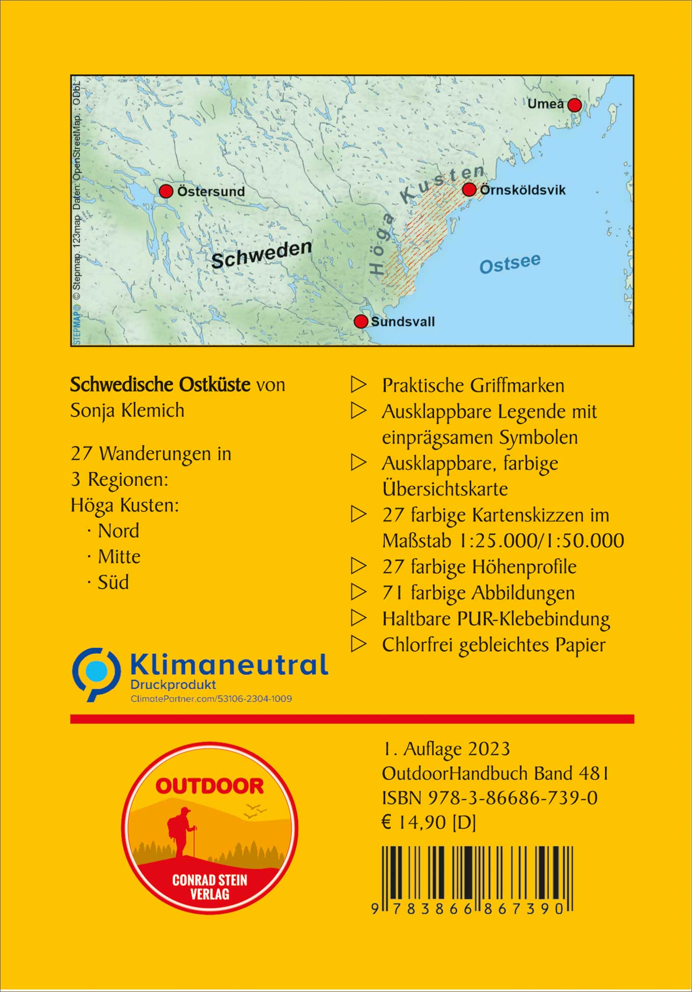 Wandelgids Schwedischer Ostküste - 27 Touren (481)