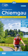 Cycling map ADFC-Regionalkarte Chiemgau 1:75,000