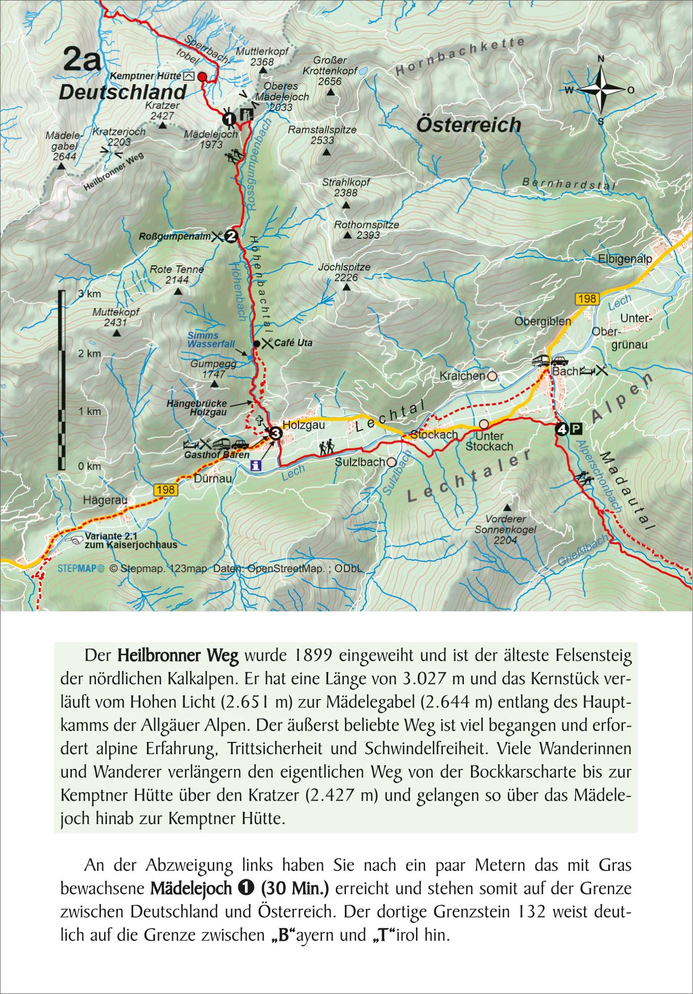 Wandelgids: E5 Oberstdorf - Meran/Bozen (323)