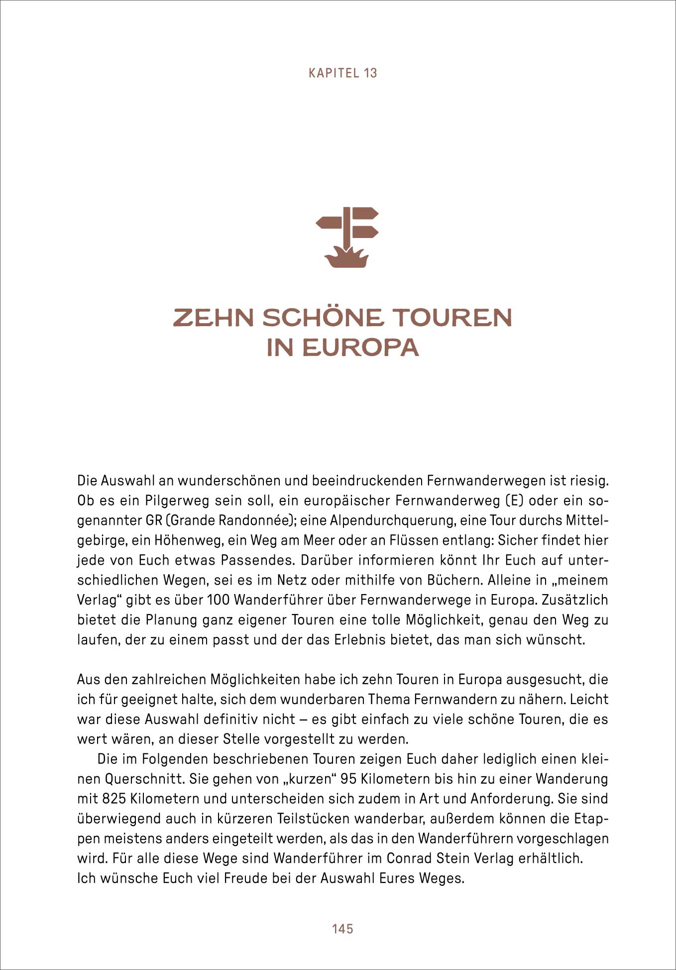 Fernwandern für Frauen