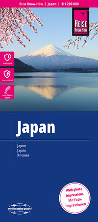 Wegenkaart Japan 1:1.200.000  10.A 2023