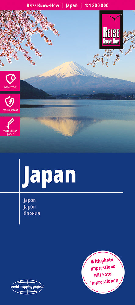 Wegenkaart Japan 1:1.200.000  10.A 2023