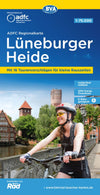 Cycling map BVA-ADFC Regionalkarte Lüneburger Heide 1:75,000