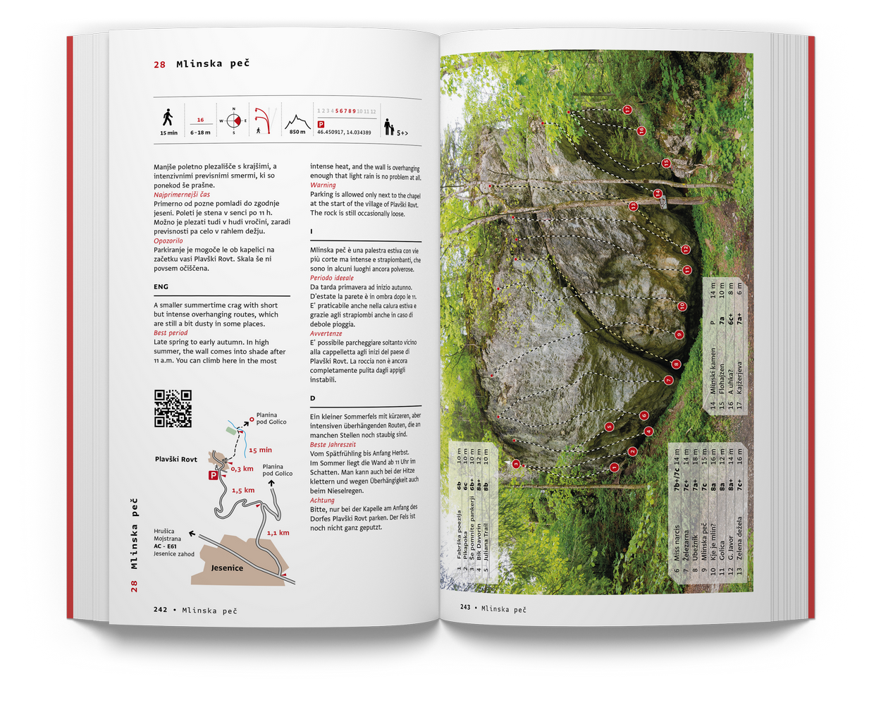 Slovenija Climbing Guide