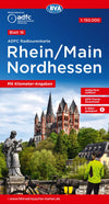 Cycling map ADFC Radtourenkarte 16 Rhein/Main - Nordhessen 1:150,000 (2020)