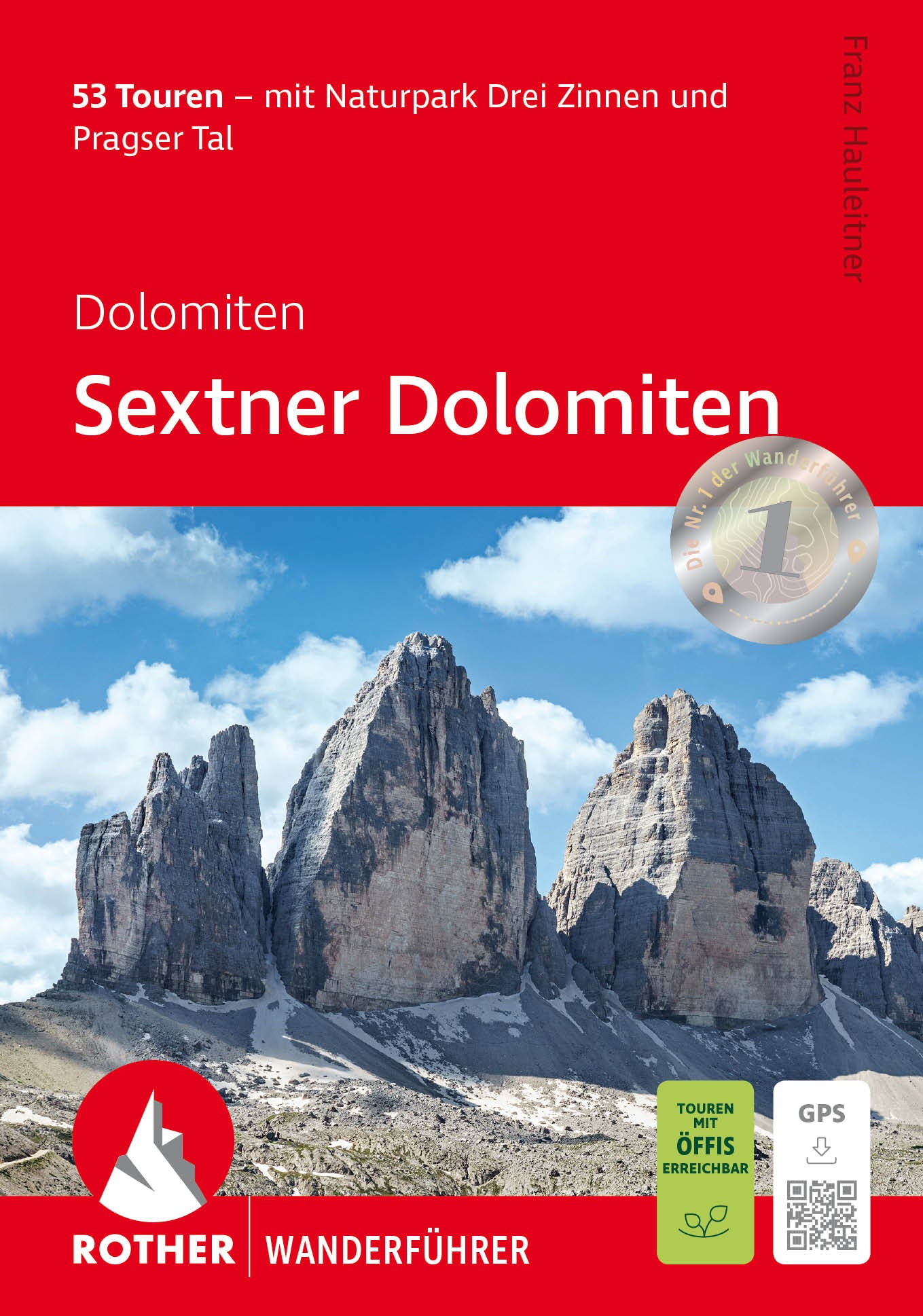 Rother Wanderführer Sextner Dolomiten - 53 Touren  (12.A 2025)