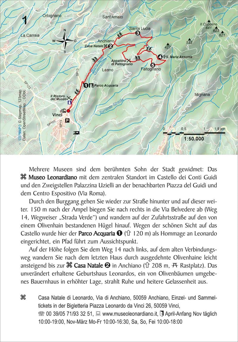 Wandelgids Toskana - 30 Touren (506) 1.A 2025