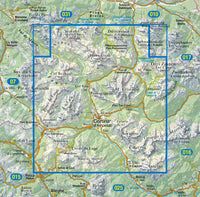 Hiking map Dolomiten Sheet 03 - Cortina d'Ampezzo 1:25,000 2022
