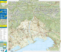 Friuli Venezia Giulia car/bike map 1:150,000