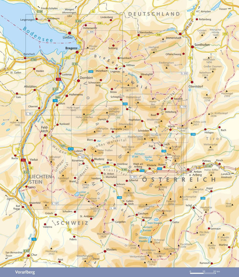 Reisgids Vorarlberg 6.A 2024
