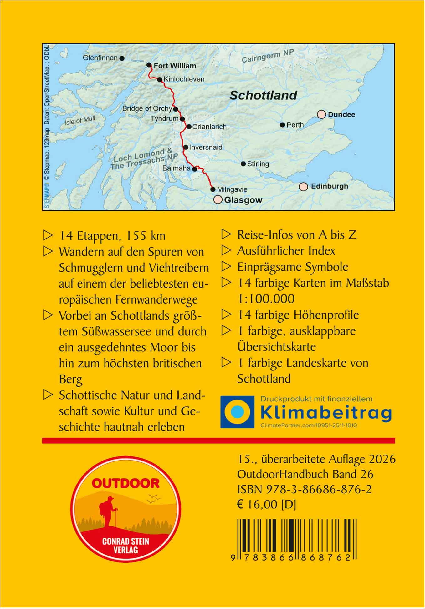 Wandelgids West Highland Way (26) 15.A 2026