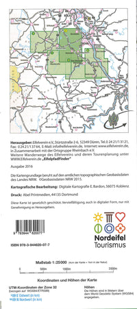 Wandelkaart Rheinbach sÃ¼dliche Ville 1:25.000 (6)