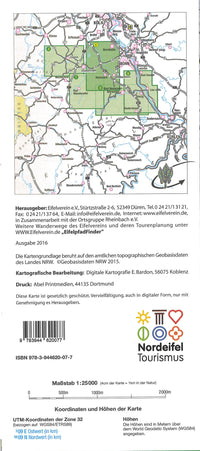 Wandelkaart Rheinbach südliche Ville 1:25.000 (6)