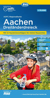 Bicycle map BVA/ADFC Regionalkarte Aachen-Dreiländereck 1:75 000 8.A 2023