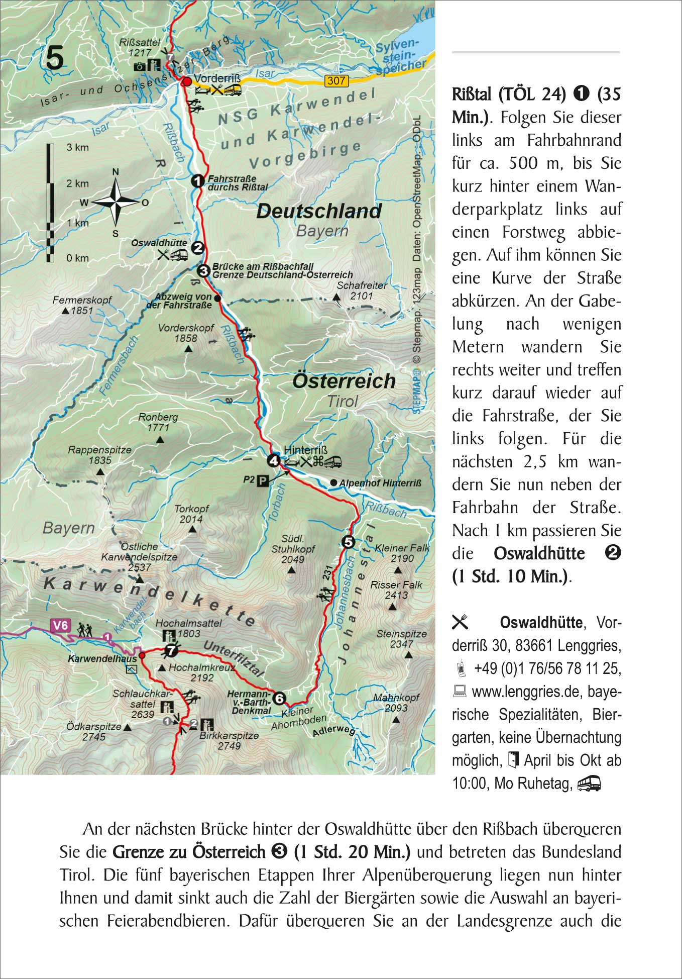 Wandelgids München-Venedig über die Alpen in 28 Etappen (270)
