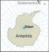 Landkaart Antarctica-Antarktis 1:8m 2.A  2020