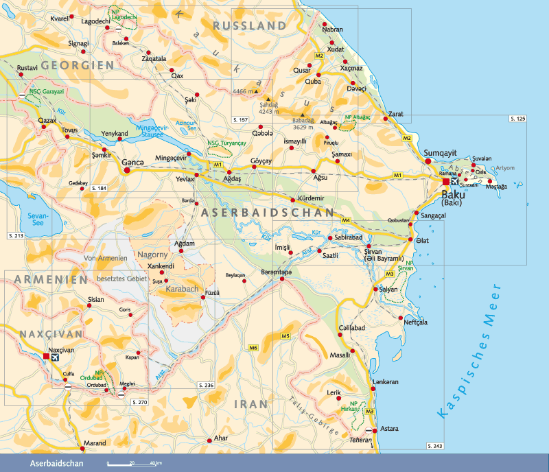 Travel guide-Aserbaidschan 4.A 2020