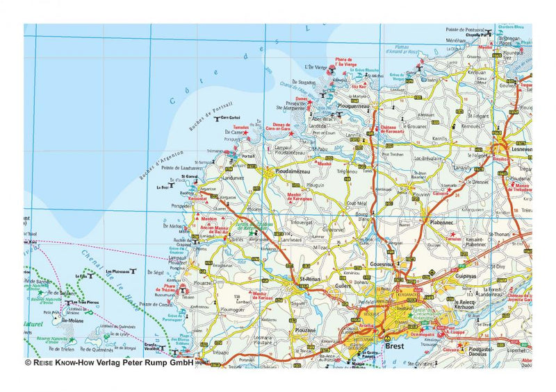 Map of Brittany/Brittany 1:200,000 1.A 2015