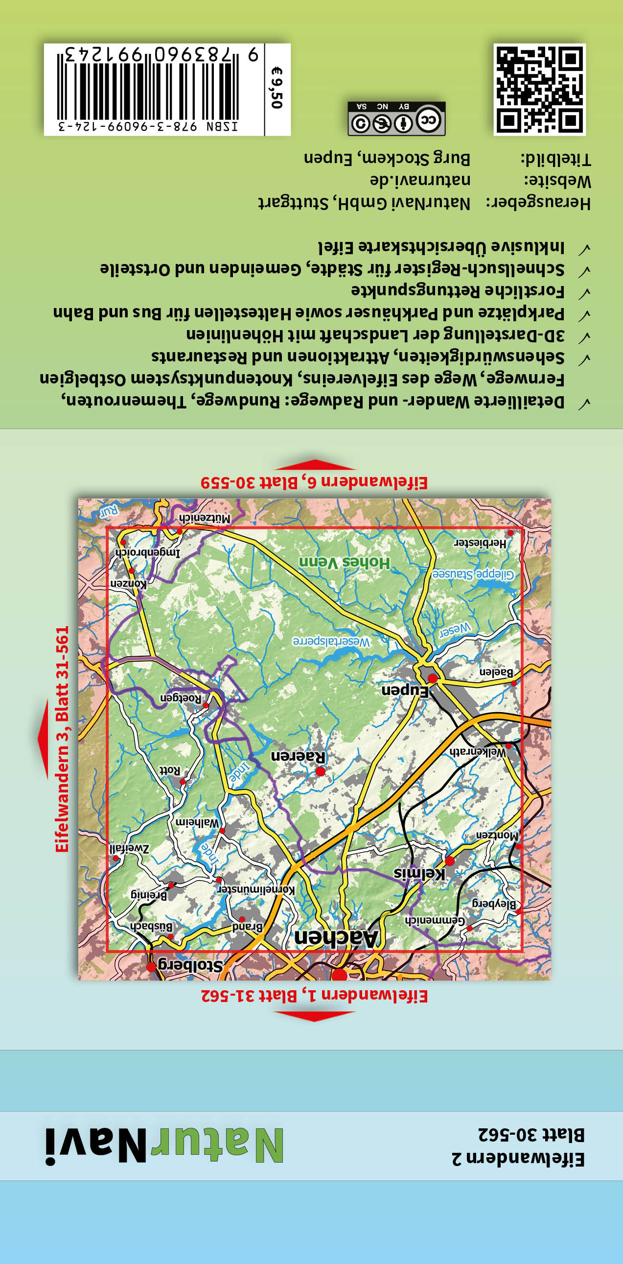 Wandelkaart Eifelwandern 2 Blatt 30-562 1:25.000