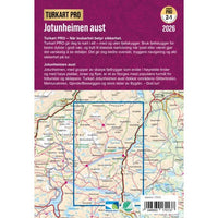Wandelkaart Turkart Pro Jotunheimen Aust 1:50.000 (2026)