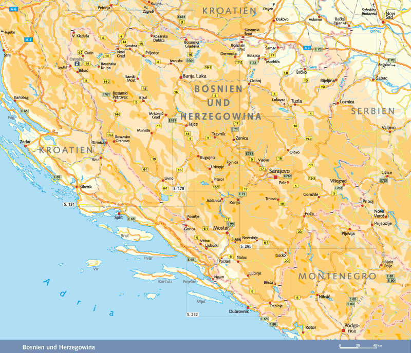 Reisgids Bosnien und Herzegowina - Zwischen Adria und Save  8.A 2024